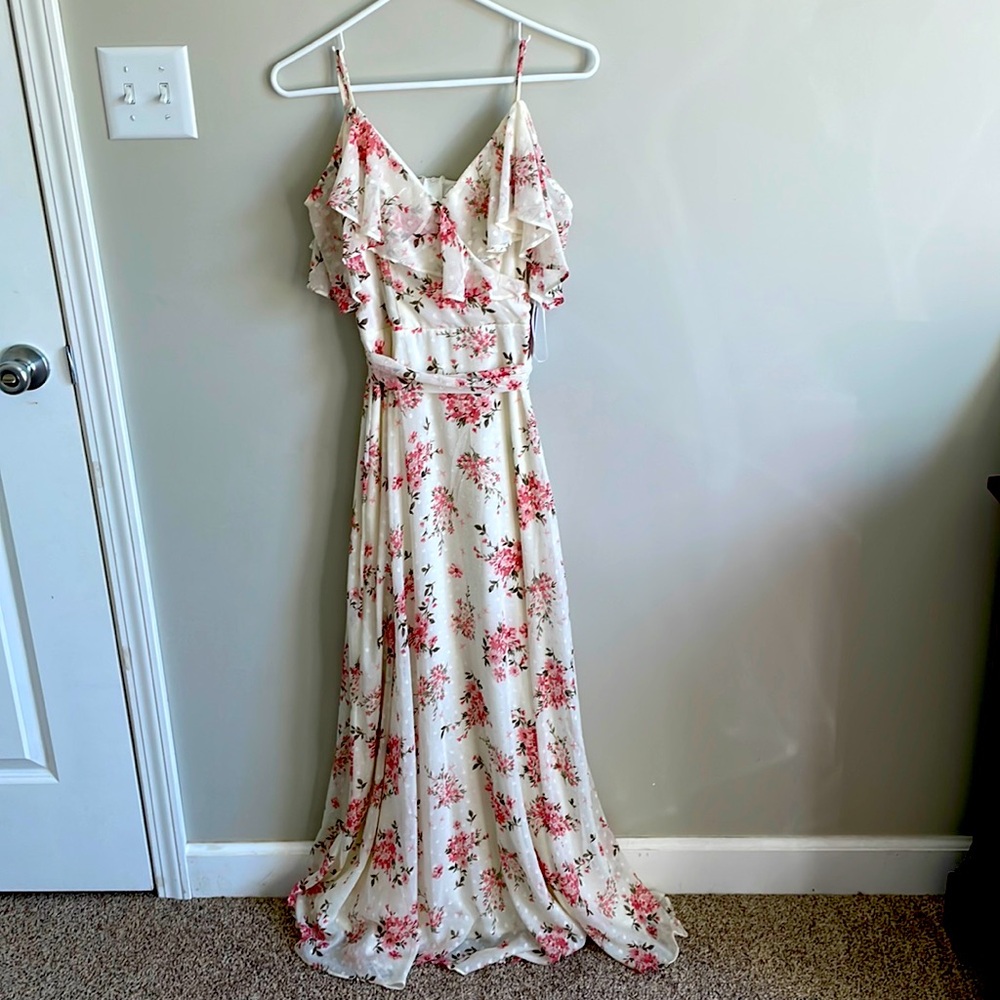 Premier Amour floral maxi dress size 2